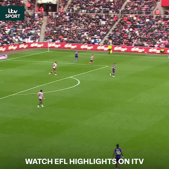 🤯 An OUTRAGEOUS volley from Wilson Isidor! Sunderland AFC Is that the EFL goal of the day? 📺 Catch all of the highlights tonight on ITV1 at 10:45pm!