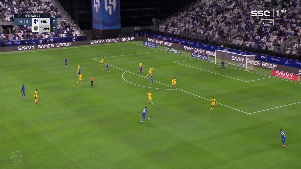 🚨🚨 قناة SSC تظهر صوت جماهير الهلال بشكل طبيعي ومرتفع - تم حجب الصوت وتخفيفه بشكل كبير في اخر مباراتين لنادي الاتحاد في الجوهرة من نفس الناقل لاسباب غير معروفة !