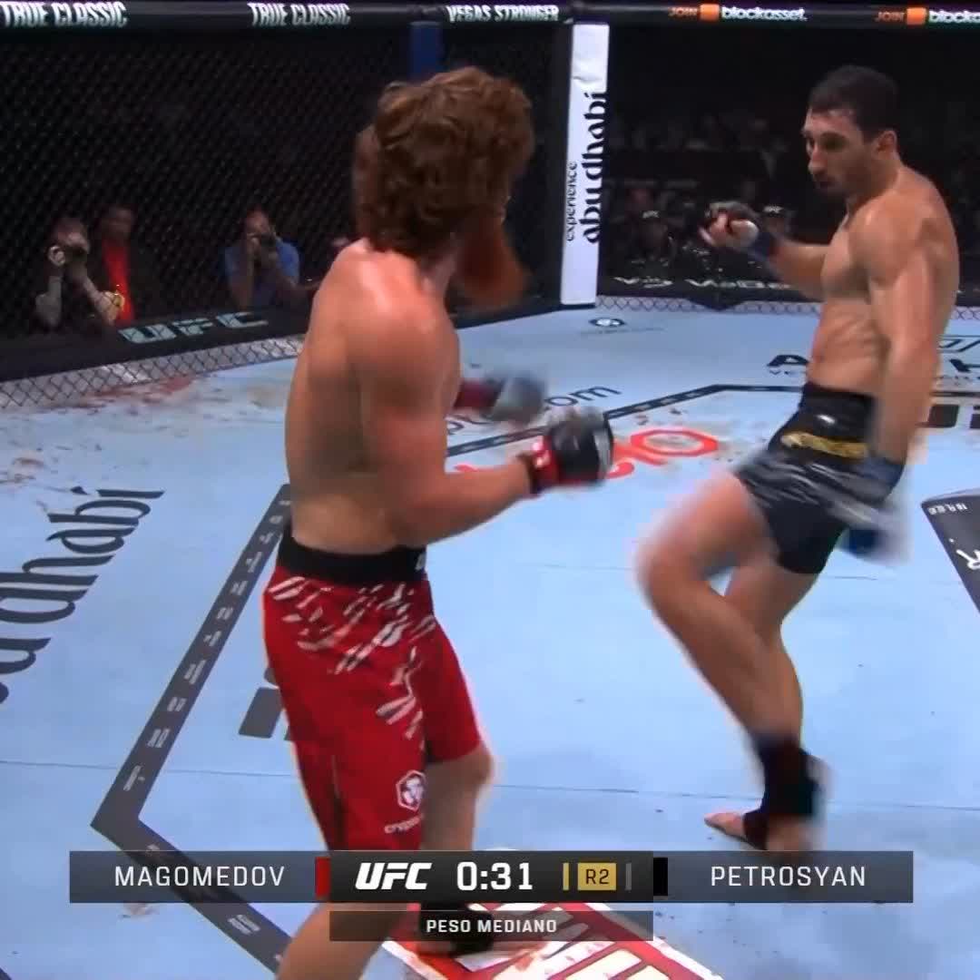 Se termina! Sharabutdin Magomedov se mantiene invicto! 💥👊 #UFC308