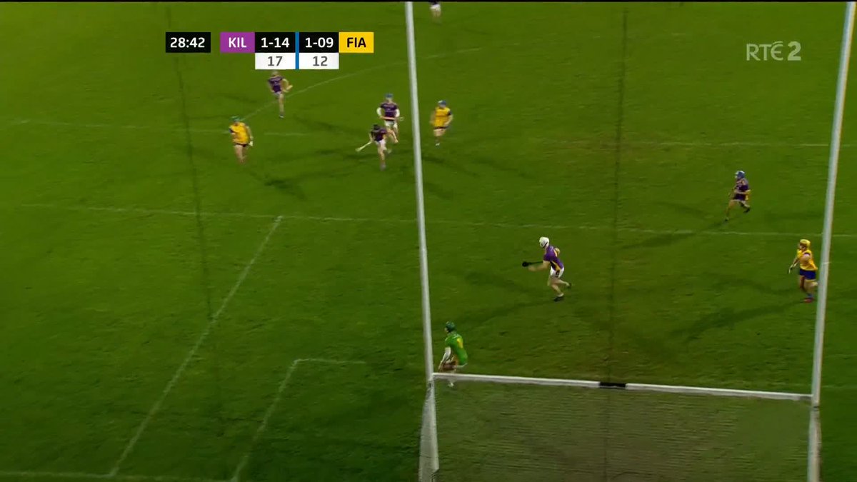 Conor McHugh with a massive goal for Na Fianna to get them back into the Dublin SHC final against Kilmacud Watch: #RTEGAA