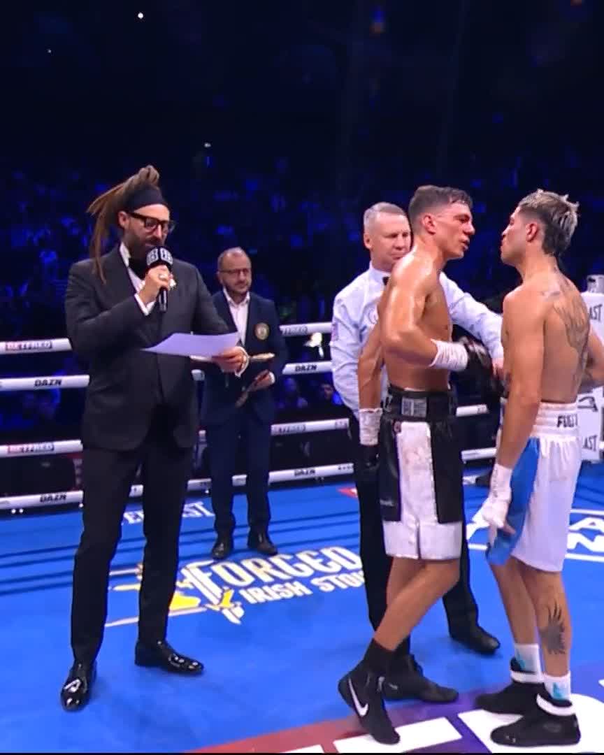 10 solid rounds under the belt 🤝 @patmccormack14 marks his ring return with a UD win - 100-90, 100-90, 100-90 Let the cut heal and on kick on in 2025 🚀 #McCormackHerrera #CatterallPrograis