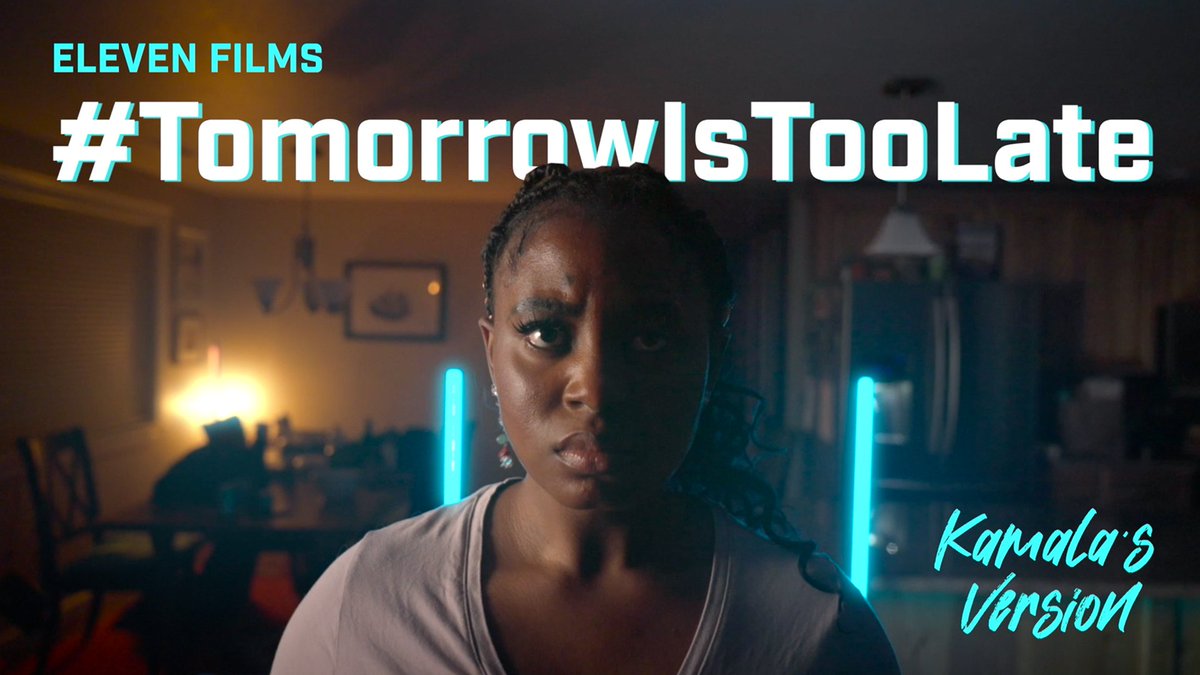 🚨NEW VIDEO🚨 If you have a cell phone, you are a digital activist. #TomorrowIsTooLate | Kamala's Version