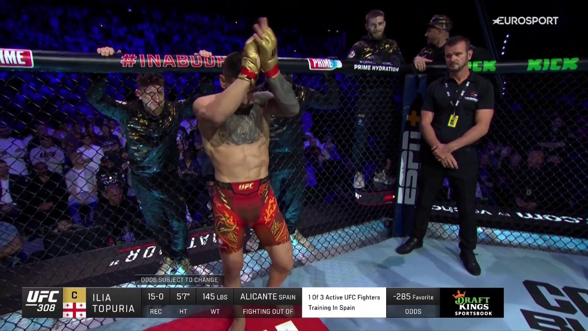 GALLINA DE PIEL. #UFC308 #UFCMax