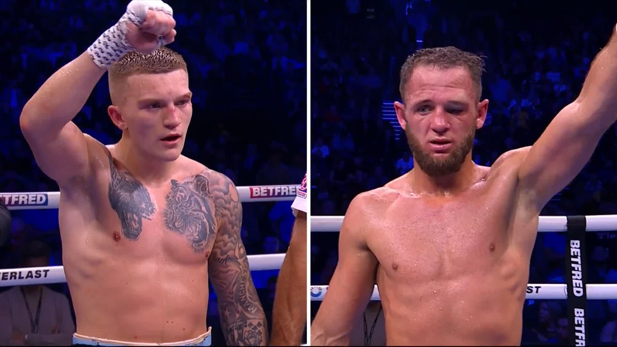 Congratulations, @jimmyjoeflint1 👏 He defeats Campbell Hatton for a second time 📝 97-94, 96-94, 96-95 #FlintHatton2 #CatterallPrograis