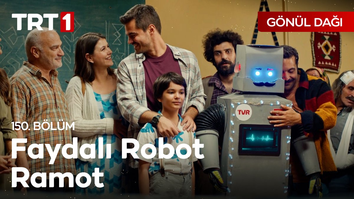 "Biz bu robotu, kötü bir niyetle yapmadık. Ağır işleri sizin yerinize o yapsın diye yaptık." #GönülDağı150 #GönülDağı Gönül Dağı