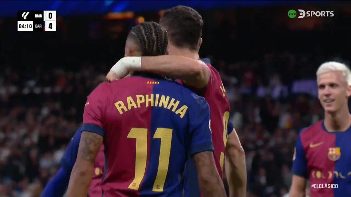 ¡REAL MADRID 0-4 BARCELONA! Sí, en el Santiago Bernabéu. 🤯🇪🇸