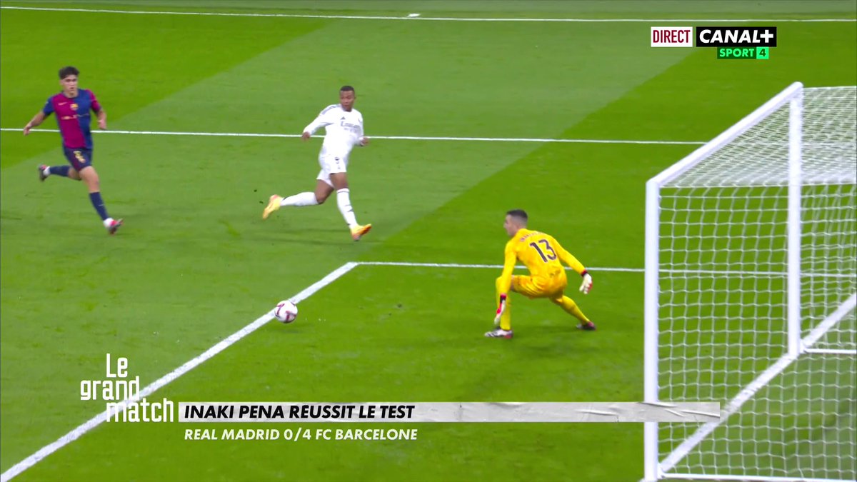 #ElClasico 🇪🇦 : Avec 8 arrêts réalisés, Iñaki Peña a muselé l'attaque madrilène ce soir. Le match référence pour lui ? 🔒