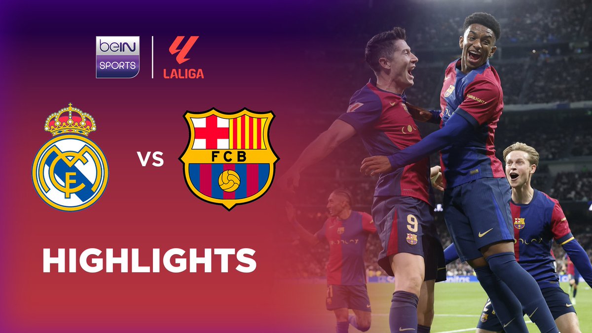 Real Madrid mati kutu!! Barcelona berpesta di laga El Clasico Jilid 1. Trio lini serang mematikan Barcelona masing-masing jebloskan bola ke gawang Madrid, 4 gol tanpa balas membuat Real Madrid bungkam tertunduk di Santiago Bernabeu 🥳. #beINLaLiga #LALIGAEASPORTS