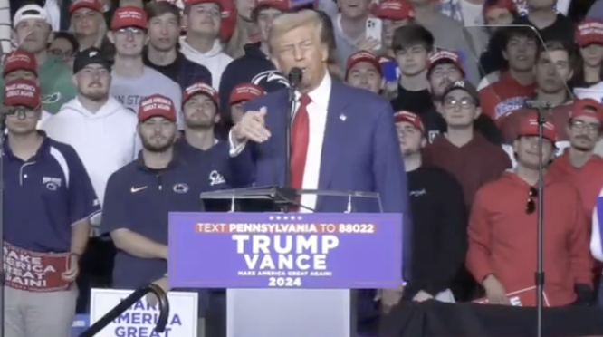 Trump just now: The election is in 9 days Trump a couple hours ago: The election is in 11 days