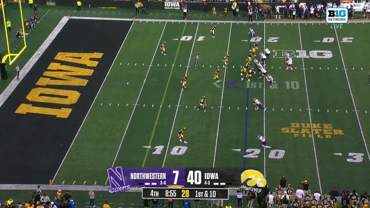 Ope, we'll take that! 📺: Big Ten Network Will Hubert x #Hawkeyes