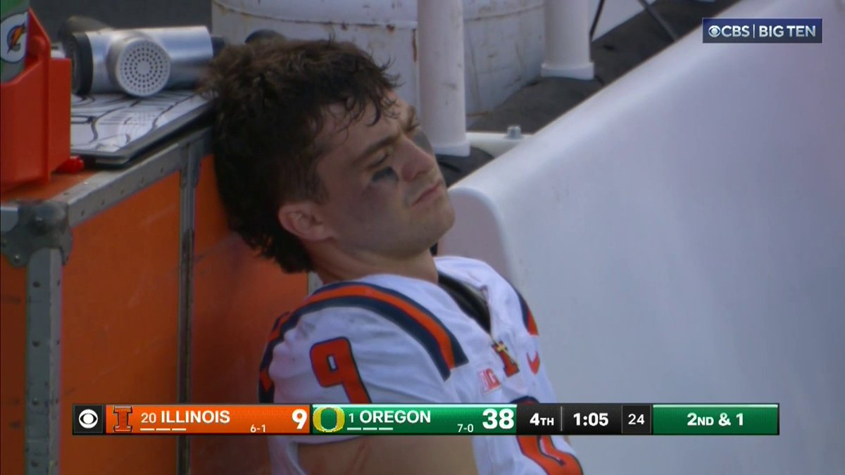 Tough day for Illinois 📺: CBS