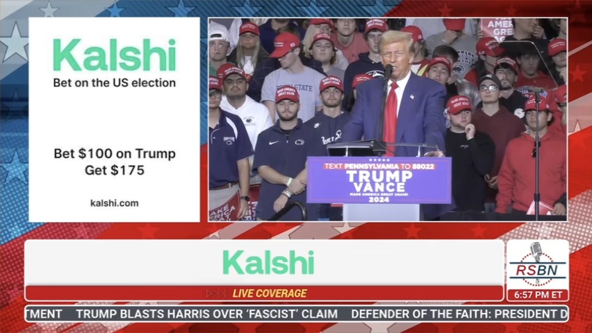 Trump speaking to a half-empty arena: “This was the greatest movement… It’s now coming to an end. It’s sad”