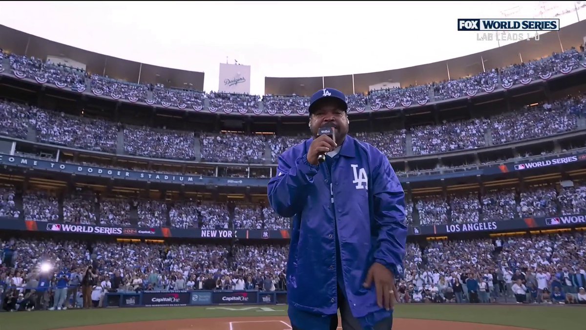 It's a good day in LA as Ice Cube gets us ready for Game 2 🧊