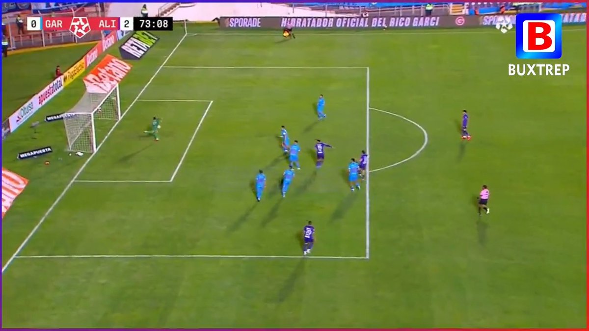Así fue el segundo gol de Alianza Lima, gol de Pablo Sabbag. Garcilaso 0 - 2 Alianza Lima