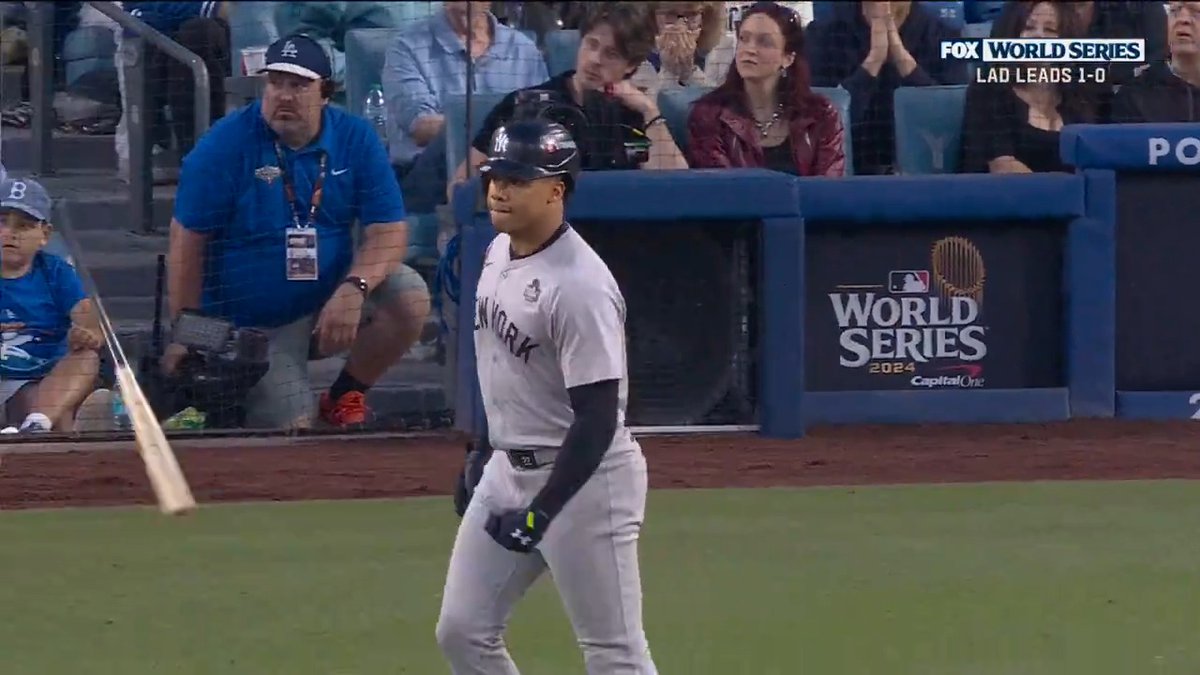 Juan Soto is back to hitting homers in the #WorldSeries! 💥