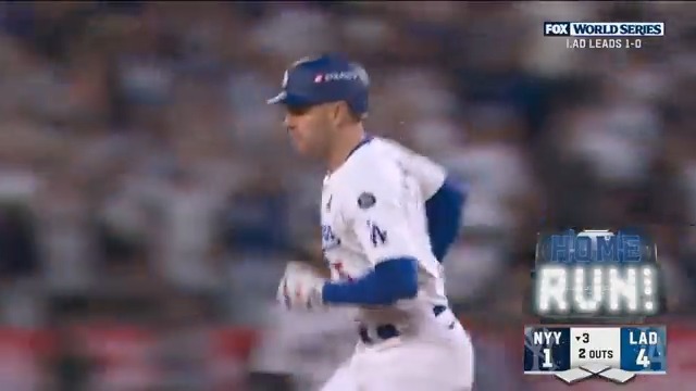 FREDDIE MAKES IT BACK-TO-BACK! #WORLDSERIES