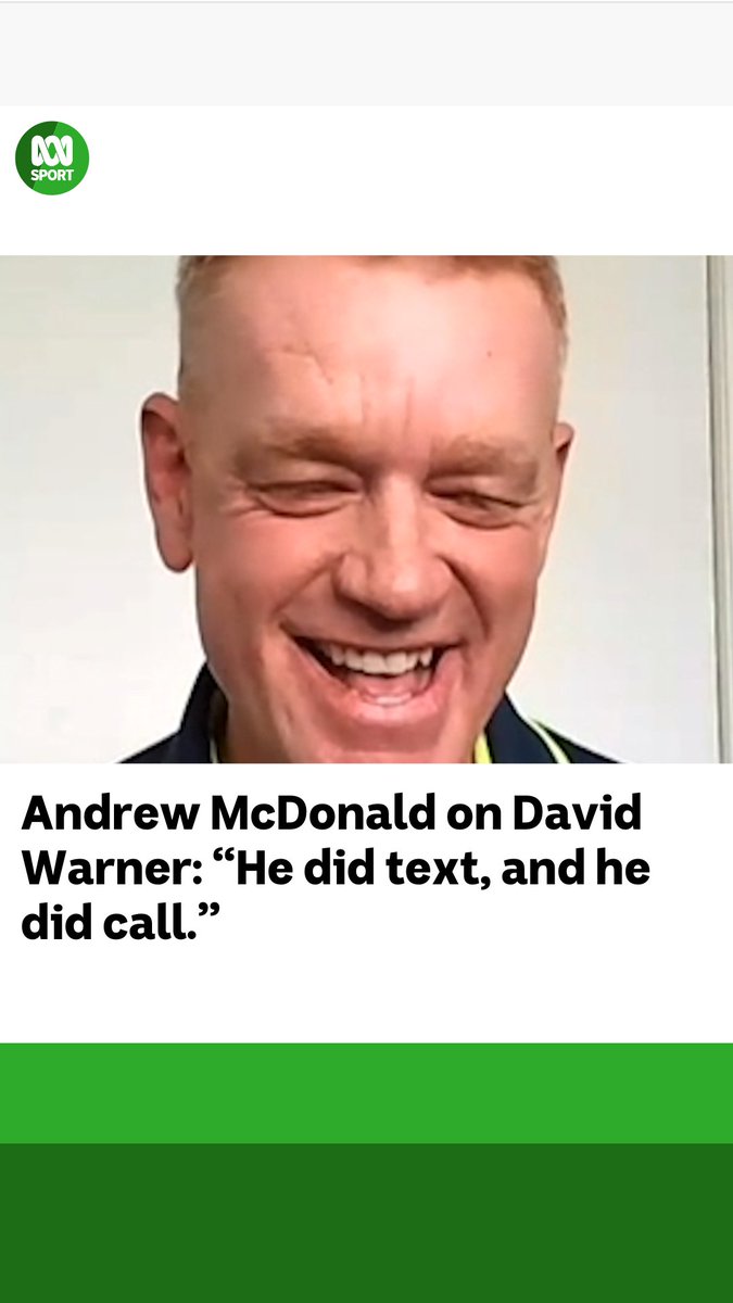 Aussie cricket coach Andrew McDonald was on Offsiders today, and he said: 1. Konstas is still an option to open this summer. 👀 2. David Warner is not (although he did text to offer!) 😂 Watch Offsiders: