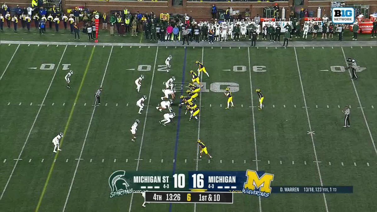 How about that? 😉 #GoBlue | 📺 BTN