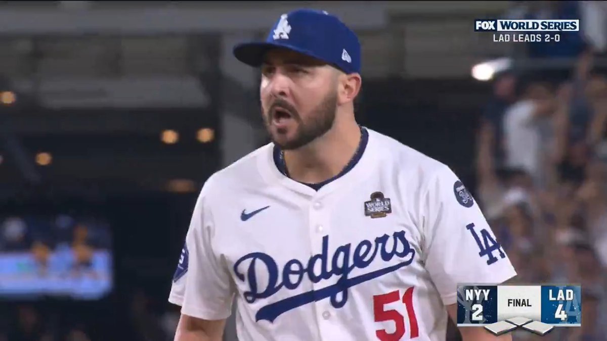 The Los Angeles Dodgers take the first two games in Los Angeles! #WorldSeries