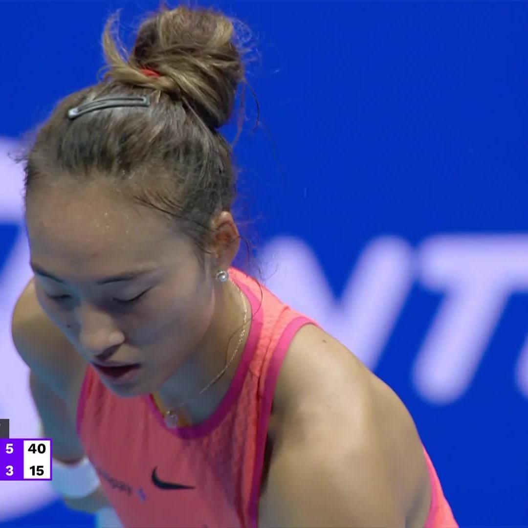 Adding to the mantle 🏆🏆🏆🏆🏆 Zheng Qinwen adds a fifth title to her growing collection! #TorayPPO2024