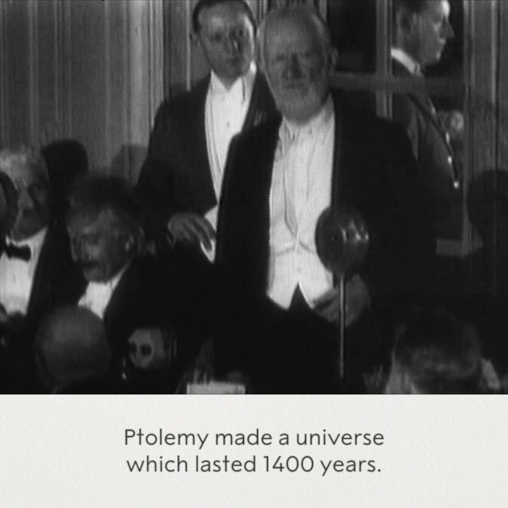 "Ptolemy made a universe which lasted 1,400 years. Newton also made a universe, which has lasted 300 years. Einstein has made a universe and I can’t tell you how long that will last.” - George Bernard Shaw pays tribute to Albert Einstein #OTD in 1930. #NobelPrize