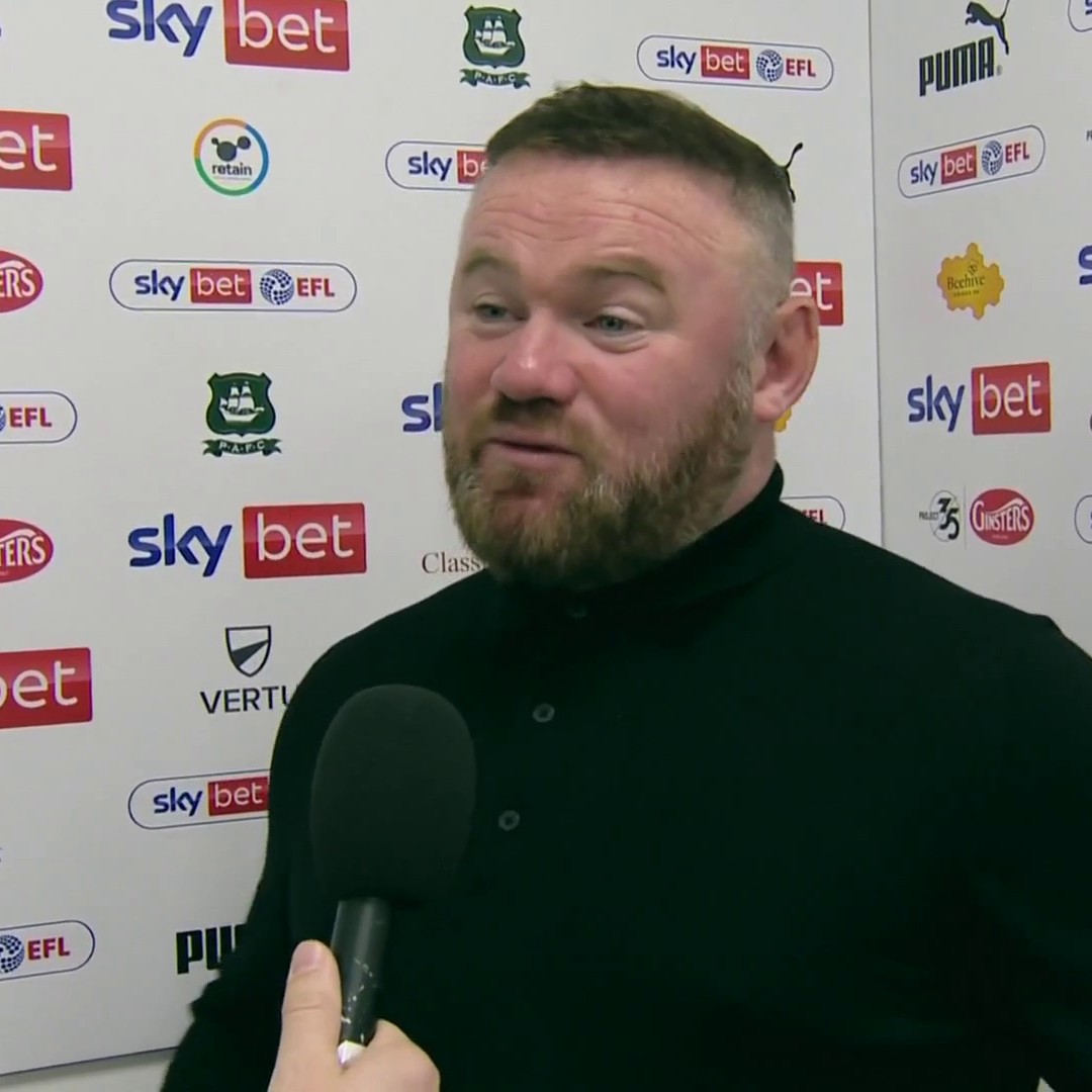 "I told them you've got five minutes otherwise I'm making five changes" 🗣️ Plymouth boss Wayne Rooney on what he said to his players at half-time after they came back from 3-0 down to draw 3-3 with Preston 🟢