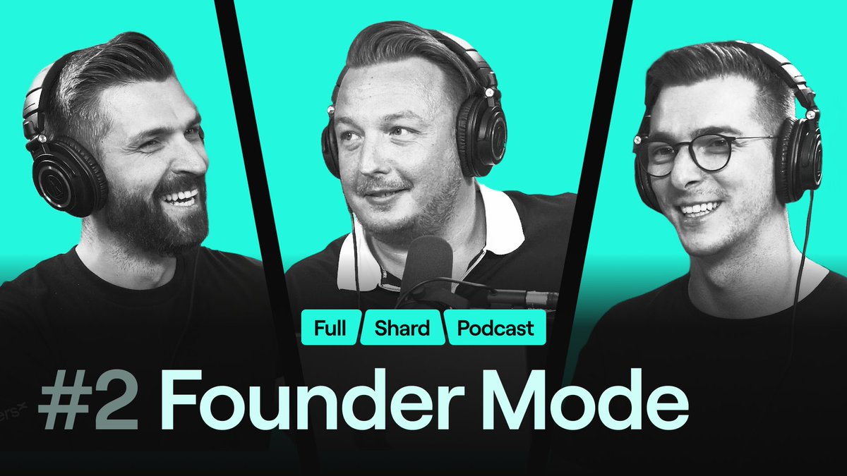 Full Shard: Episode 2 - Founder Mode Stories you’ve never heard before. Unexpected takes. 3 founders breaking down big ideas around success, Web3, the US election and more. 00:00 - Intro 00:46 - Lucian T. lost a bet 05:50 - Founder Mode 22:48 - What is MultiversX building 34:08 - What keeps Beni up at night 37:31 - Trump’s crypto & blockchain approach 46:33 - OpenAI’s Project Strawberry 59:57 - Telegram, Pavel Durov & free speech 1:22:01 - Polymarket & prediction markets 1:25:26 - The identity crisis of the blockchain space 1:35:11 - xDay & MultiversX updates 1:40:39 - US & How To Win 1:47:03 - Latest great book 1:51:30 - Where we are now
