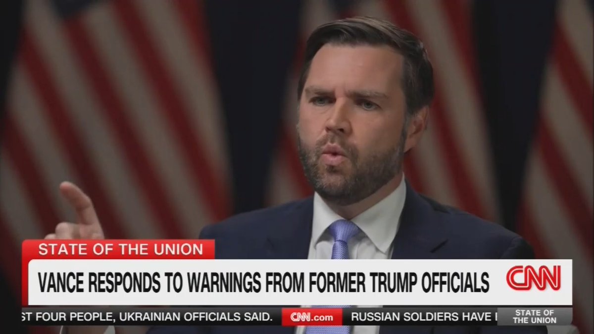 Vance: Why does John Kelly not support Donald Trump? It's about policy Tapper: No. John Kelly says he agrees with Trump on most policy but disagrees with him on praising Hitler and being a fascist