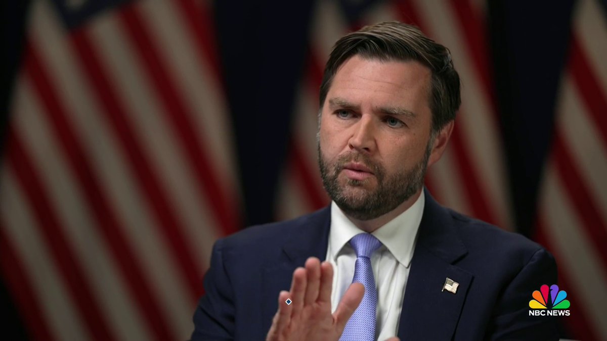 WATCH: JD Vance pledges on #MTP that a Trump-Vance administration would “stay in NATO.” “Donald Trump wants NATO to be strong. He wants us to remain in NATO. But he also wants NATO countries to actually carry their share of the defense burden.”