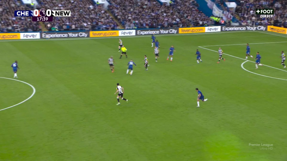 𝗟𝗘 𝗕𝗨𝗧 𝗗𝗘 𝗙𝗢𝗨 𝗗𝗘 𝗖𝗛𝗘𝗟𝗦𝗘𝗔 ! 😍💙 La passe de Cole Palmer. 😱 Le rush de Pedro Neto. ⚡️ La finition de Nicolas Jackson. ⚽️ Contre attaque d’école. 🎥 CANAL+ Foot