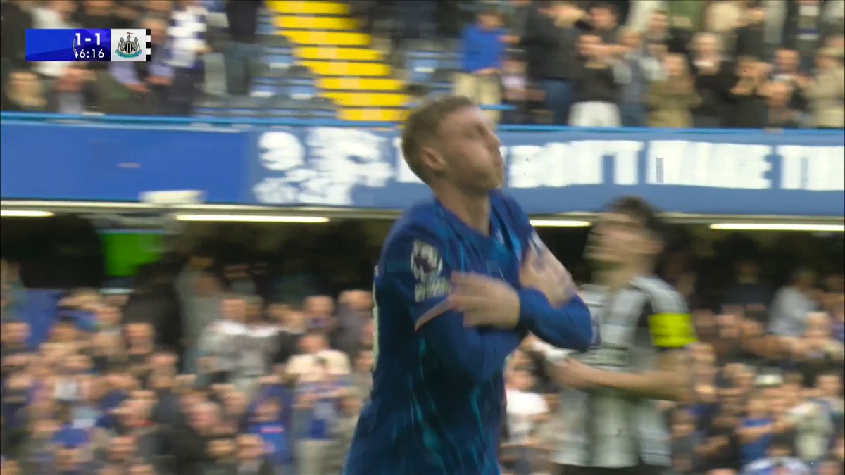 🎙️ "Irresistible and seemingly UNSTOPPABLE." Cole Palmer puts Chelsea back in front 🔵