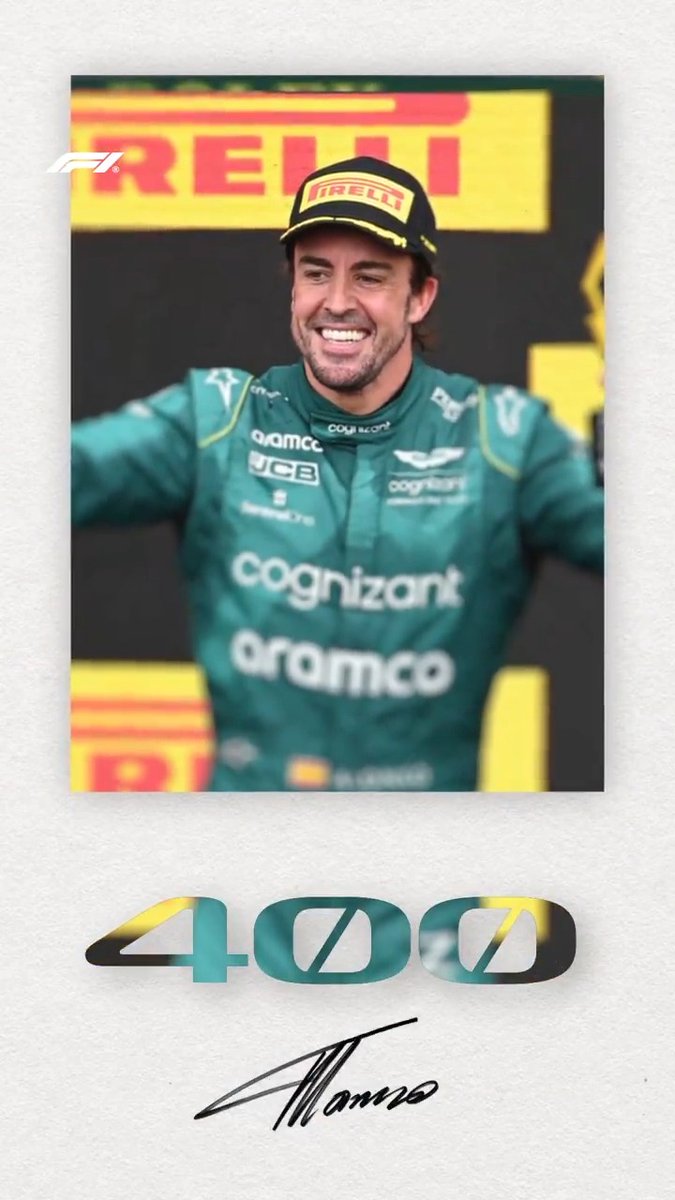 ❤️ El homenaje de la Fórmula 1 para Fernando Alonso.