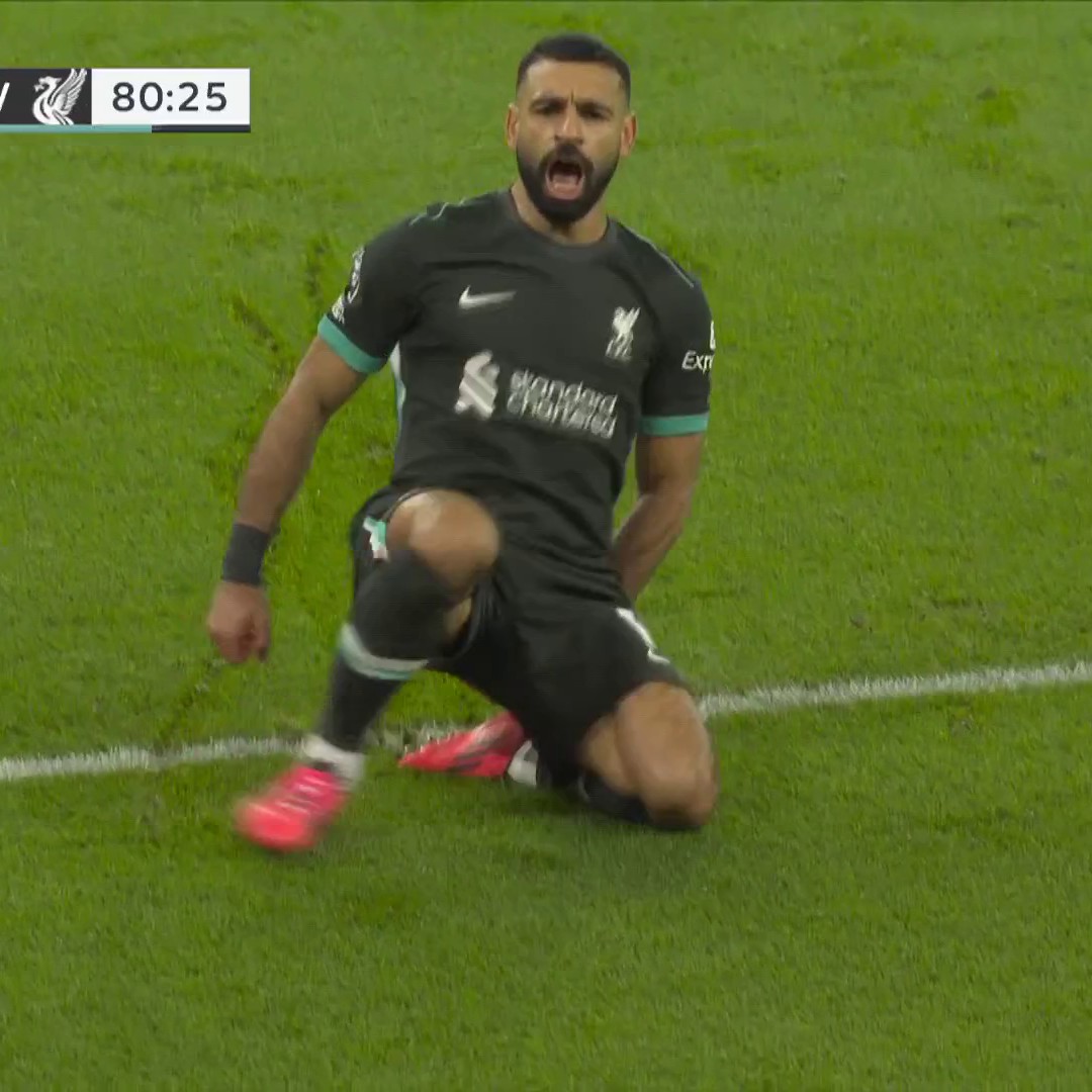 MO SALAH LEVELS IT UP FOR LIVERPOOL. 💪 📺 Peacock | #ARSLIV