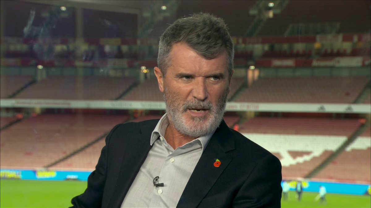 Roy Keane: “I’m starting to worry about this Arsenal mentality — you’re 2-1 up, I’m still looking at it like, ‘Go on &amp; win the game’. When they get themselves in front, they sit back in. Liverpool were there for the taking.” 🎥 Sky Sports Premier League