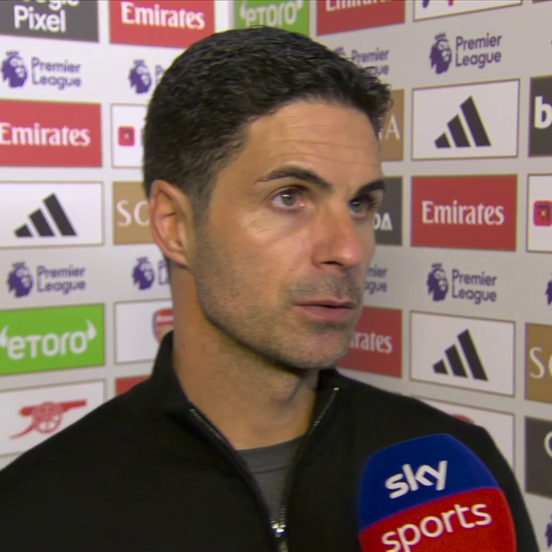 🗣️ "We were the better team" Mikel Arteta believes Arsenal deserved to win the game against Liverpool