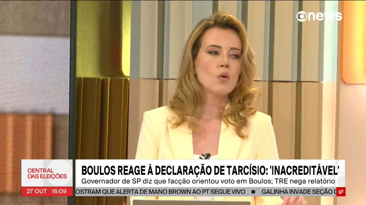 Mas Então Fica MAIS QUE CLARA A INTENÇÃO Do Tarcísio Em "INTERFERIR" Na Eleição. O governador VAI SER PRESO, FICARÁ INELEGÍVEL E O PLEITO EM SÃO PAULO SERÁ ANULADO , TSE ?