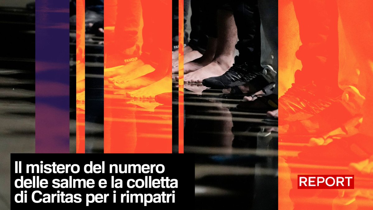 Uno dei misteri del naufragio a largo di Roccella Jonica riguarda il numero delle salme recuperate. E chi si è occupato dei rimpatri? "La strage nascosta" ora in onda: #Report in diretta su #Rai3👇