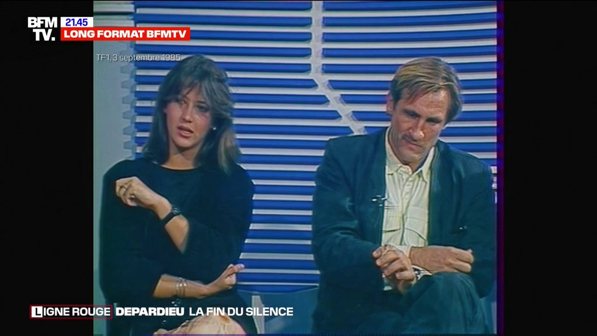 💬"De la provoc', de l'humiliation, de la prise de pouvoir" ➡Sophie Marceau, rare actrice à avoir élevé la voix contre Gérard Depardieu il y a 40 ans #LigneRouge