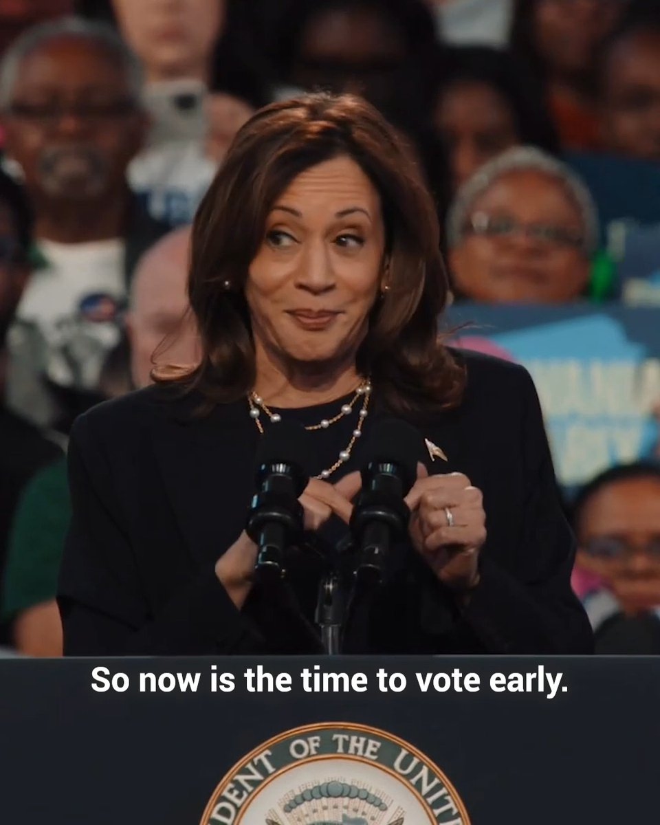 Pennsylvania, you can vote early from today through Tuesday, October 29. The election is here, and the choice is truly in your hands. Do not wait to make your plan to vote.
