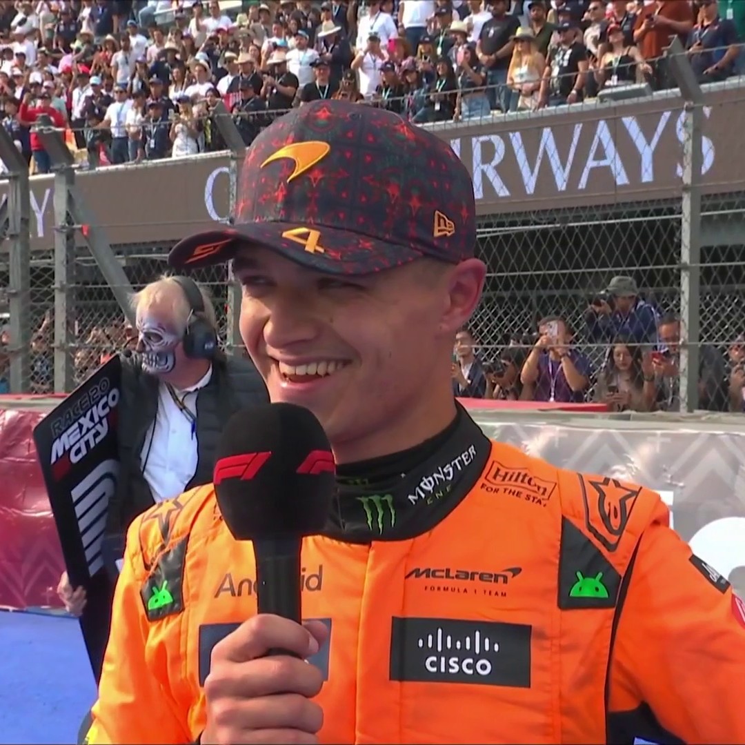 "I respect Max a lot as a driver, but I was ready to expect something like this. Not very clean driving in my opinion" 🤷♂️ Lando Norris on his battle with Max Verstappen in Mexico 🥈