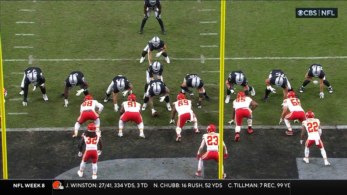 Mitch Holthus & Danan Hughes call an epic goal line stand in Las Vegas!