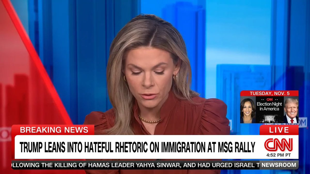 CNN cuts away from Trump’s Madison Square Garden rally to fact check him: “We are hearing scores of lies from the former president. He has come on stage and said a number of things that are just not true…”