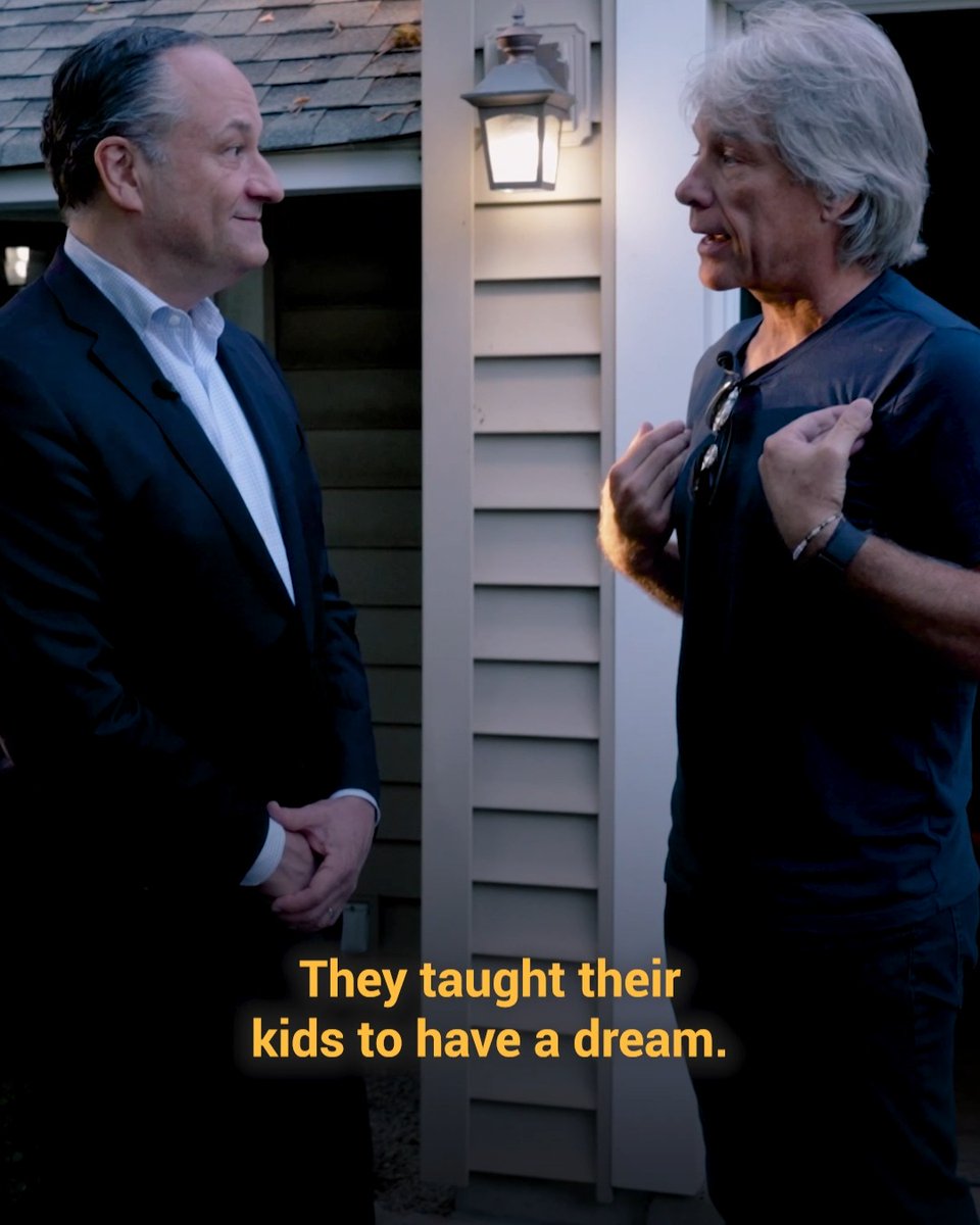 .@JonBonJovi wrote the song “The People’s House” in response to January 6, 2021. It’s a moving reminder of what unites us. With just 9 days left until Election Day, we need to get out and vote—because our democracy depends on it.