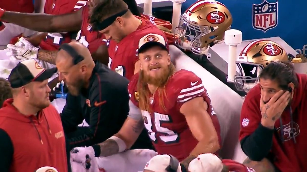 No one: Tight ends on #NationalTightEndsDay: 🤨🤪😤😂