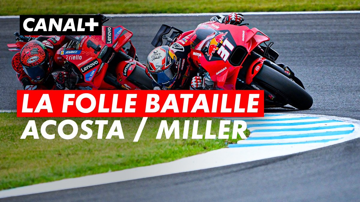 "COMMENT C'EST POSSIBLE PEDRO ?!" ⚔️ Quelle bataille pour la 3e place entre Jack Miller et Pedro Acosta 🔥 #ThaiGP | #MotoGP