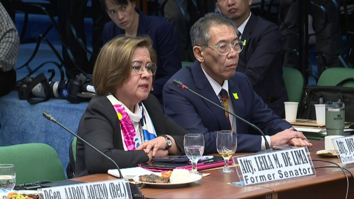 Senator Leila De Lima responded to Jinggoy Estrada's accusations about her incompetence in finding pieces of evidence regarding the war on drugs.
