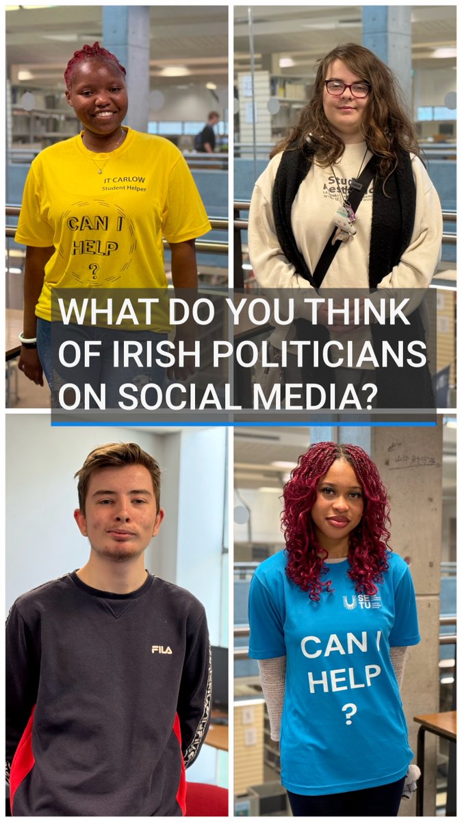 What do you think of Irish politicians on social media? With a general election fast approaching, students at SETU in Carlow have their say. #GeneralElection