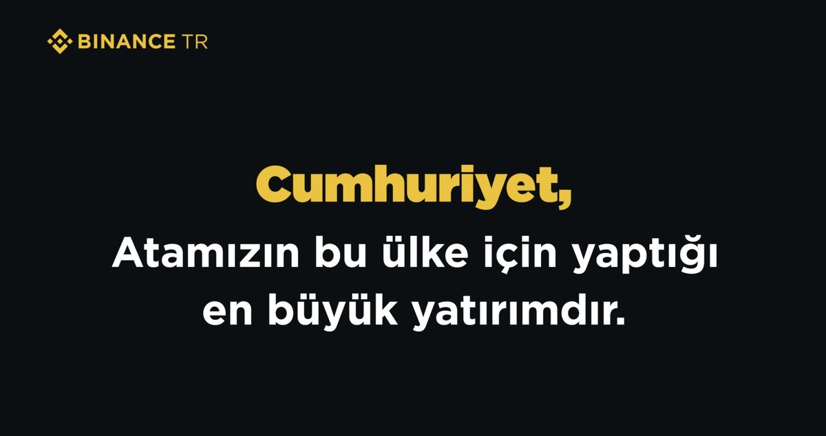 Cumhuriyet, bize bırakılan en değerli miras, ülkemize yapılmış en büyük yatırımdır. 🇹🇷 Cumhuriyet daim olsun! Cumhuriyetimizin 101. yıl dönümü kutlu olsun! #Cumhuriyet101