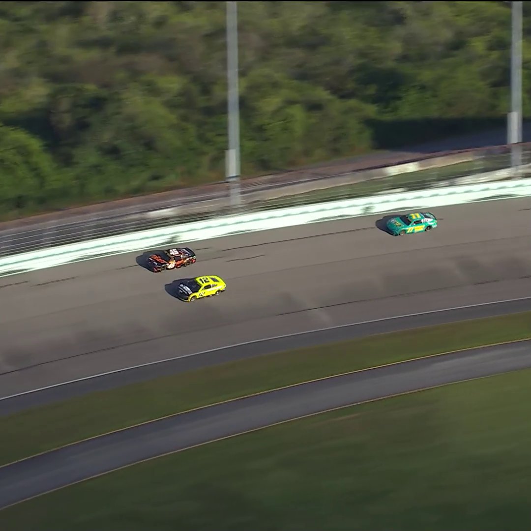 Three drivers, one win and one ticket to the #Championship4. This is the finish everybody is talking about. #NASCARPlayoffs