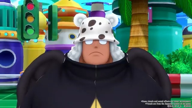 New Character! ■Seraphim S-Bear Green Element / Attacker Knock back enemies to gain an effect that prevents you from taking damage three times! "Repelling Push" is a mid-range attack that sends opponents back to the Respawn Area! #BountyRush #ONEPIECE